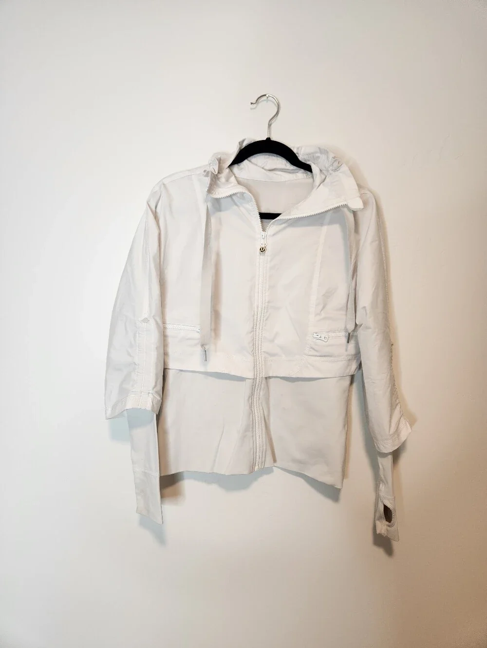 Lululemon White Seek The Peak Jacket Size 8 - Picture 2 of 12